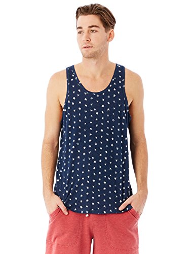 Alternative Men's Printed Cotton Modal Easy Tank