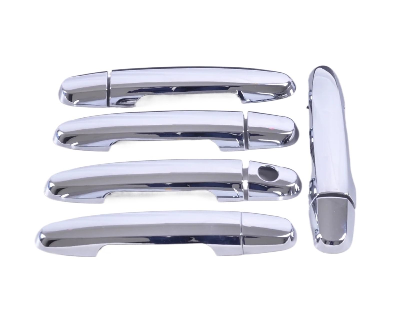 Yczygbm One Color 10Pcs Car Styling Chrome Door Handle Cover Trim Moldings For Toyota For Rav4 5Door 2006 2007 2008 2009 2010 2011 2012 2013