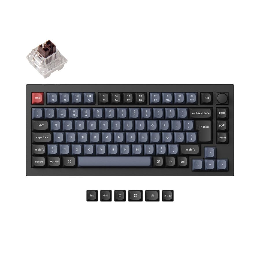 Keychron Q1 Pro Drahtlose mechanische Tastatur, QMK/VIA 