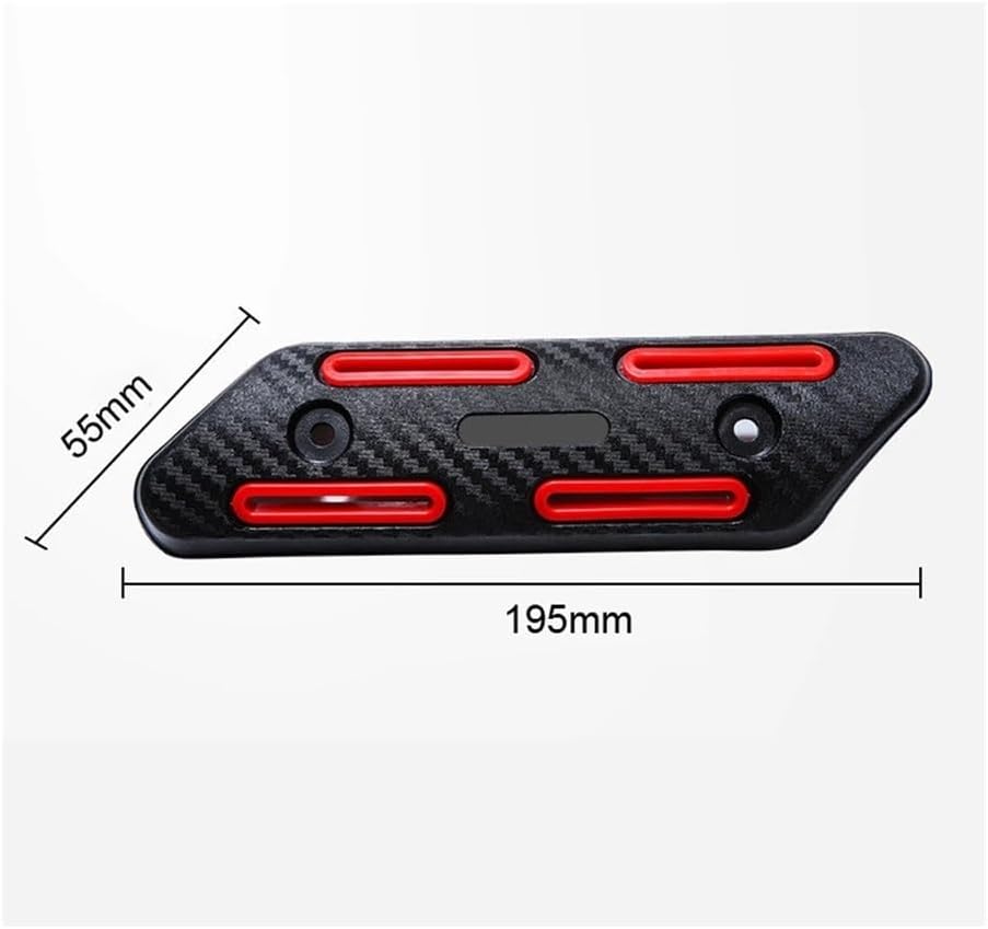 Motorcycle Exhaust Heat Insulation Protector Motorbike Universal Anti-scalding Guard Exhaust Heat Insulation Guard Heat Shield Wraps