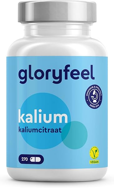 Gloryfeel Kalium 270 Tabletten Hoge Dosage