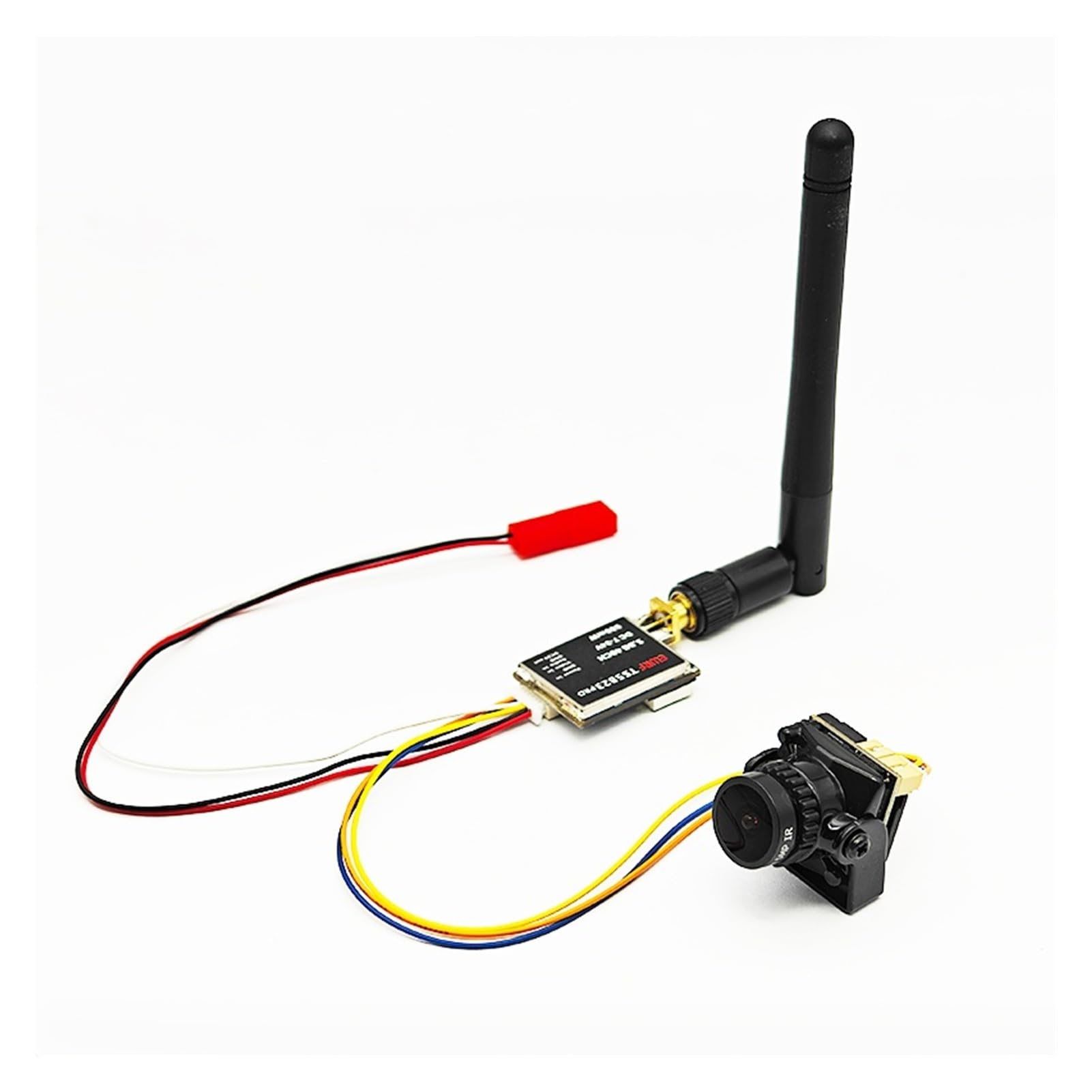 Set FPV TS5823Pro 600mW Video Trasmettitore 5.8GHz 40CH e CMOS 1/3 1800TVL Mini FPV Camera 2.1mm, compatibile con modello di drone da corsa RC