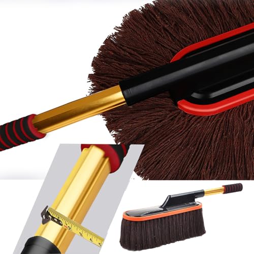 Chiffonnette auto extérieur et balai extensible doux anti-rayures