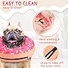 Supet Inflatable Dog Cone Collar Alternative After Surgery, Doggie Neck Donut Collar Recovery ECollar, Soft Dog Cone for Small Medium Large Dogs #4