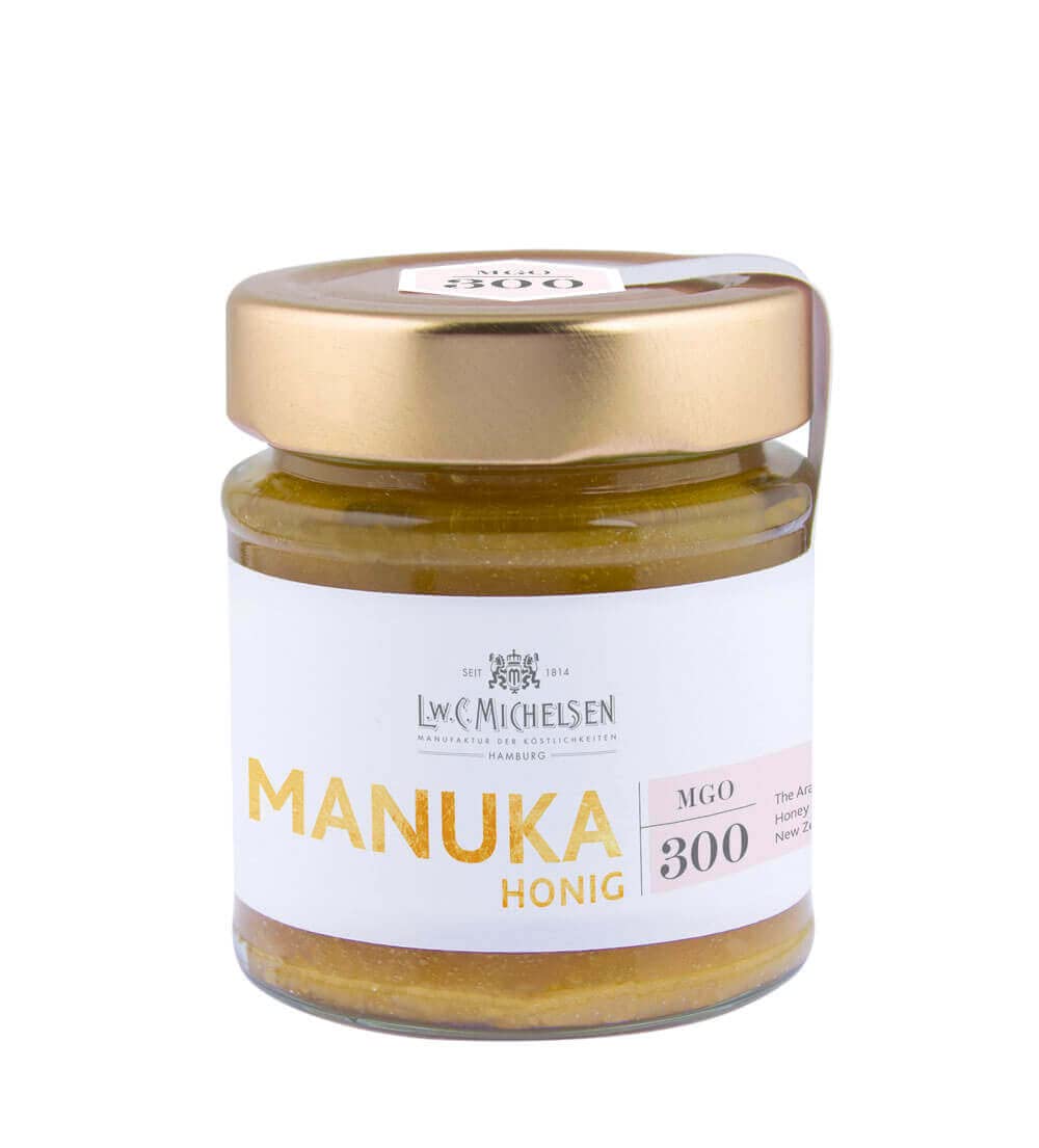 L.W.C. Michelsen - Manuka Honey 300 MGO (180 g) | Fine & Herb | Natural, No Additives | 100% Manuka Honey from New Zealand