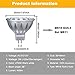 ALIDE MR16 Led Bulbs 5W Replace 20W 35W Halogen Equivalent,2700K Soft Warm White,12V Low Voltage MR16 GU5.3 Bulb Spotlights for Outdoor Landscape Flood Track Lighting,Not Dimmable,450lm,38 Deg,6 Pack