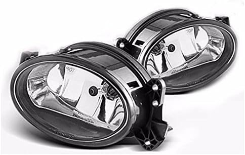 Clear Lens Fog Light Lamps Compatible with Mercedez Benz 07-09 W211 E-Class 2009-2011 G-Wagen