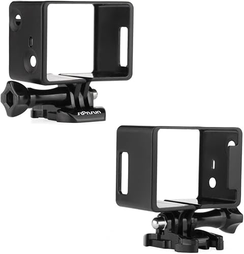 Miniatura 3 de SOONSUN Carcasa de montaje de marco extendido para GoPro Hero 4/3+/3 - Compatible con LCD BacPac y extensión de batería - Incluye hebilla de montaje