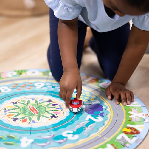 Melissa & Doug Round the Shore Tracks 27 inch Wide Floor Puzzle - image 8