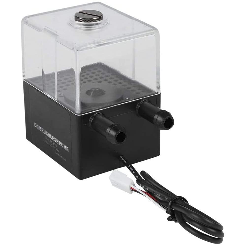 SC-300T Pompe de refroidissement à eau ultra silencieuse DC 12 V Réservoir 8 W max. 400 l/h pour PC CPU Système de refroidissement liquide