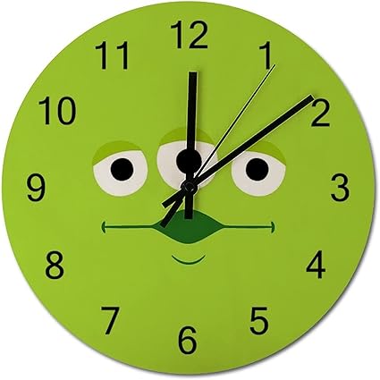 Amazon Co Jp 静音 リトルグリーンメン トイストーリー 壁掛け時計 掛け時計 時計 木製 直径 30cm 電池式 Mayhom シンプル 自宅 寝室 キャラクター グッズ レトロ おしゃれ かわいい 大きい ホーム キッチン Amazon Co Jp 静音 リトルグリーンメン トイストーリー 壁掛け時計 掛け時計 時計 木製 直径 30cm 電池式 Mayhom シンプル 自宅 寝室 キャラクター グッズ レトロ おしゃれ かわいい 大きい ホーム キッチン