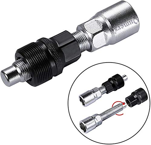 Oumers Bike Crank Extractor And Bottom Bracket Remover With 16Mm Spanner Wrench, Bicycle Crank Removal Tool Crank Puller Tool-Bike Crank Arm Remover Spanner Repair Tools Kit #TOP3