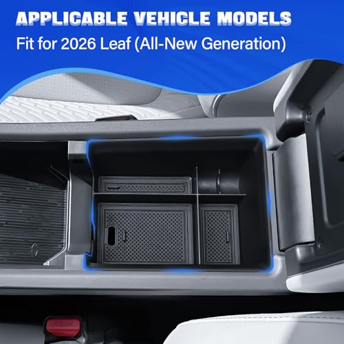 Center Console Organizer Tray for 2026 2027 Nissan Leaf S+ SV+ Platinum+ by EDBETOS - Used condition - Image 2