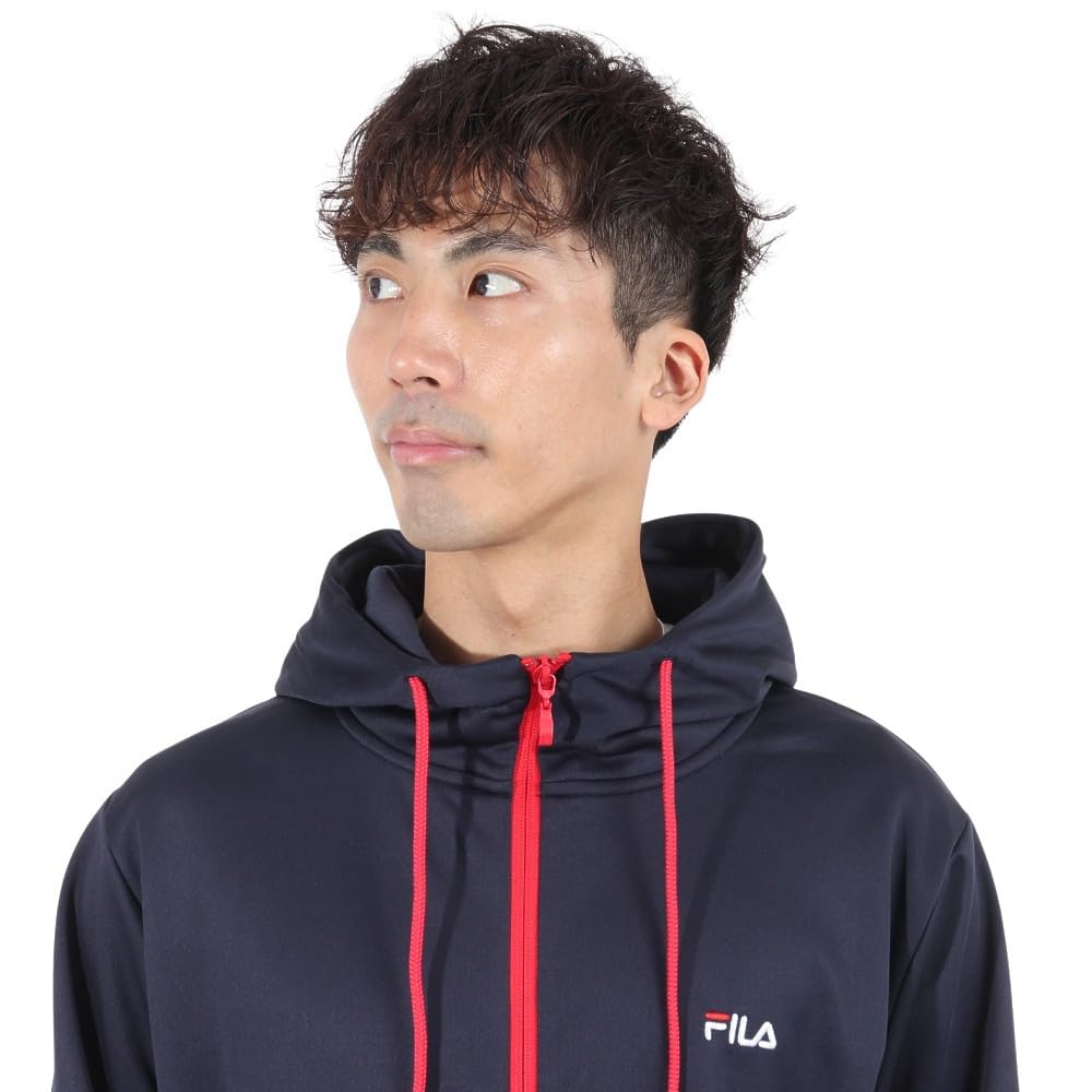 FILA テニスウェア フルジップアップパーカー M 長袖 フィラ ウェア FILA フィラ テニスウェア レディース フルジップパーカー