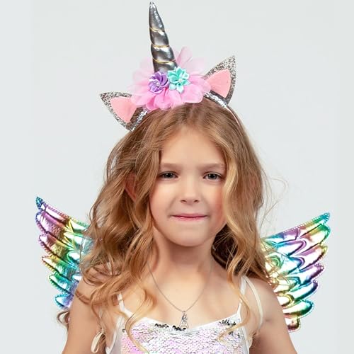 Collar de unicornio ajustable para usar en el colegio 3