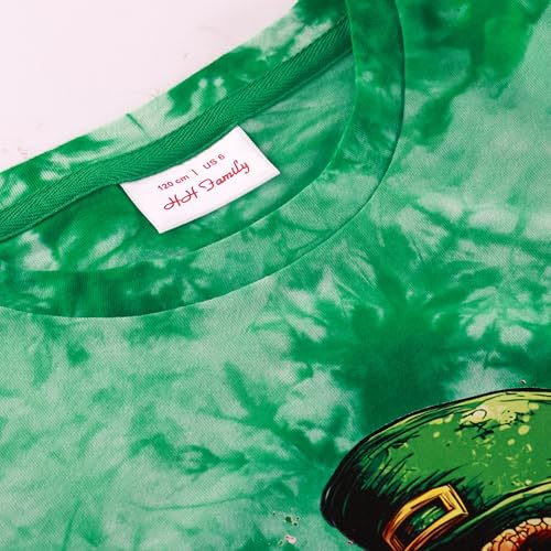 Image of Kids St. Patrick's Day Shirt Boys and Girls Green T-Shirt Clothing 4-12 Years