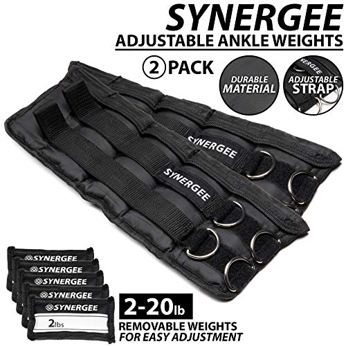 Synergee Comfort Fit Weights – Adjustable 20 lb Pair by Synergee - Image 2
