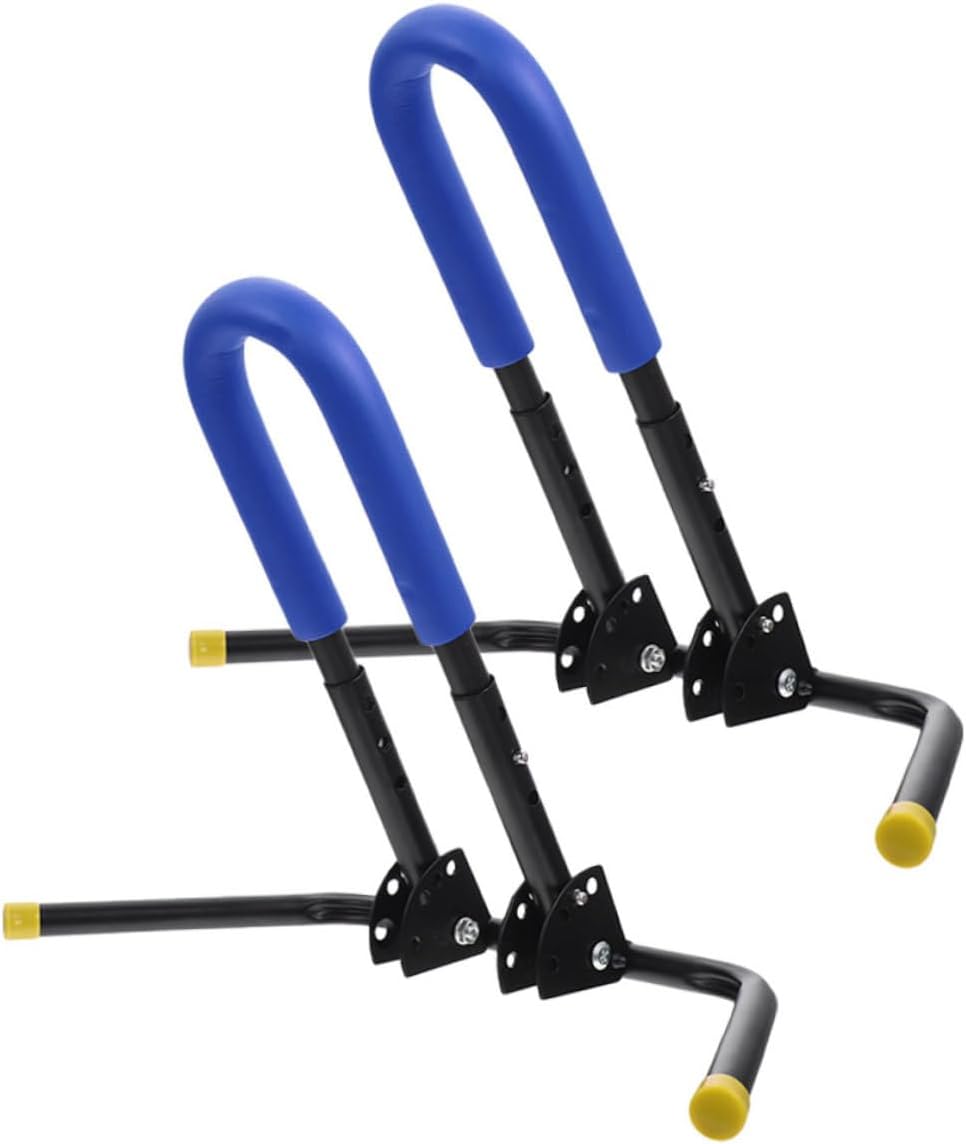 ARTIBETTER 2pcs Balance Bike Kickstand Parking Stand Bike Holder Blue Foldable Scooter Support Rack for Indoor Outdoor Garage Storage