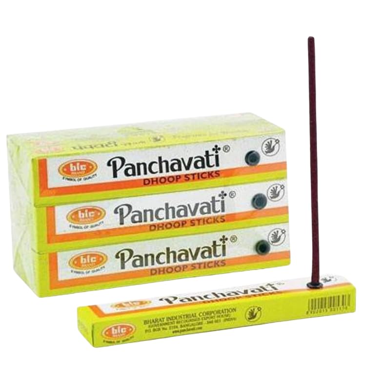 BIC Panchavati Dhoop Sticks (Pack of 12 Boxs, 120 Sticks) | Premium Fragrant Incense Sticks for Pooja, Meditation & Home Fragrance | Long Lasting Spiritual Dhoop for Temple, Prayer & Positive Energy-image-23