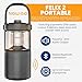 NOWGO Lantern Speaker Felix 2 - Inspirierender Bluetooth Lautsprecher Mit Licht, Outdoor Lautsprecher, LED Outdoor Lampe, Camping Laterne, Bluetooth Lautsprecher Outdoor Für Abenteuer, Schwarz