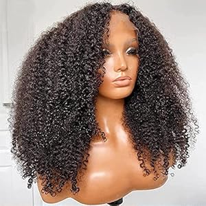 24 Inch Kinkycurly Wig Human Hair 1...