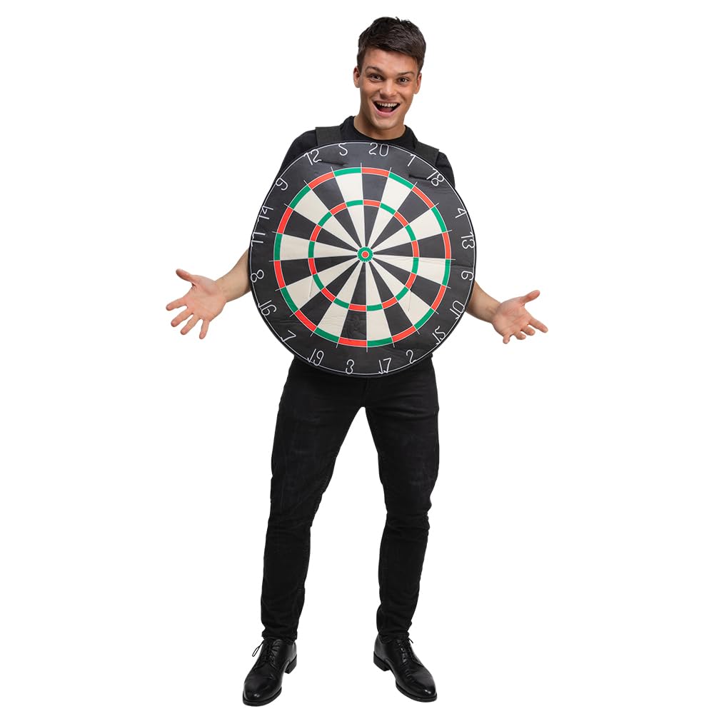 Wicked Costumes Adult Dart Board Fancy Dress Costume - One Size