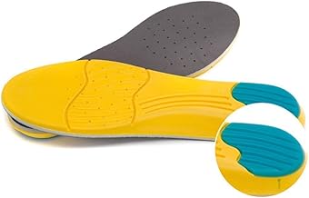 House of Quirk Shoe Soles Insoles Pu Breathable Athletic Memory Foam Insoles-Medium