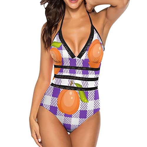 Maillots de bain une pièce pour femme complexée ventre plat sculptant effet bikini et col V