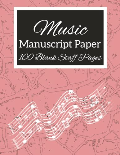 Music Manuscript Paper: Blank Music Sheet Notebook| Staff Paper Notebook| Staff Manuscript Book| 100 Pages | 8.5 x 11 inches image 2