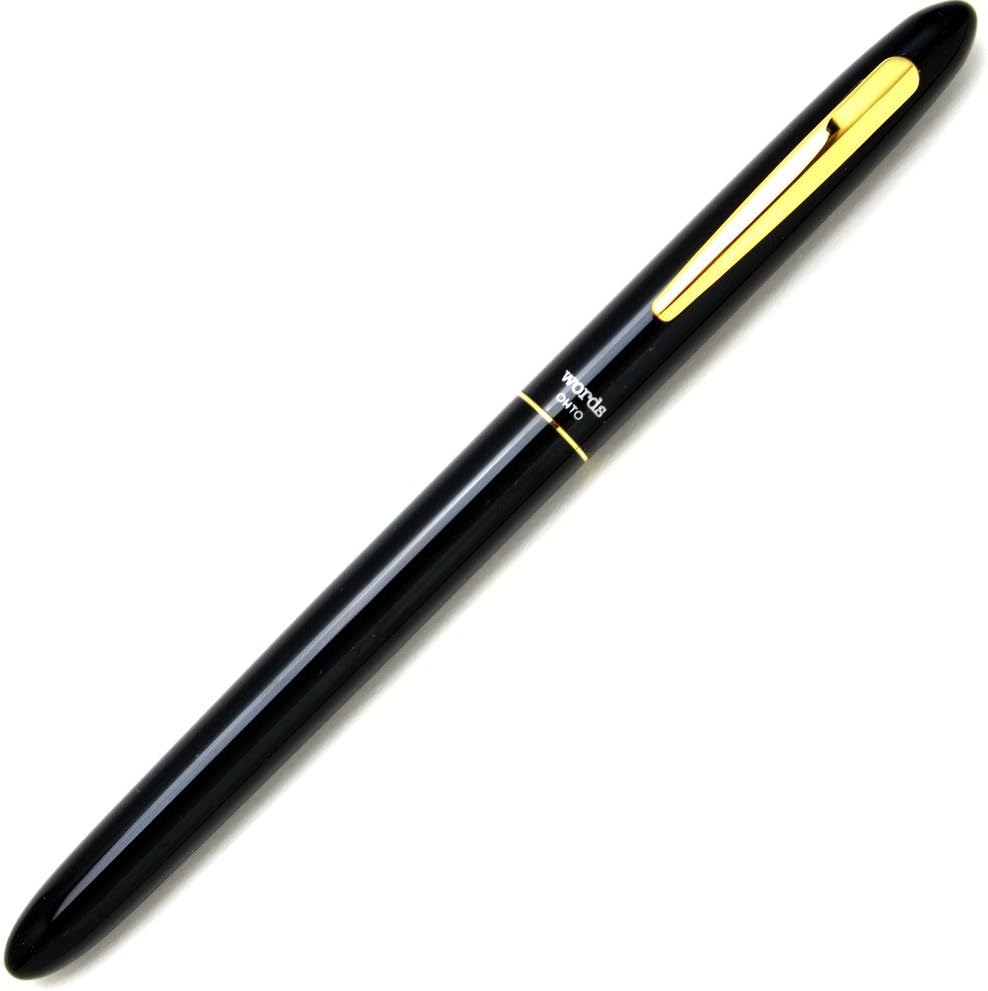 Ohto Words Black Rollerball Pen - CB-10A-BK