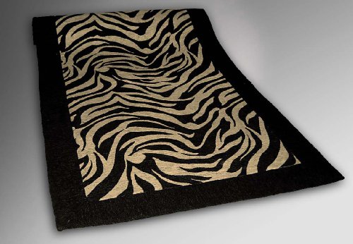 M&O Tappeto SCENDILETTO Moderno Africa Zebra