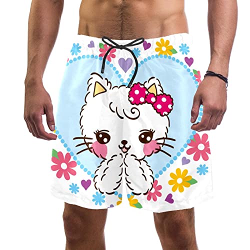Maillot de bain homme chat JDEZ le short de plage idéal pour vos vacances
