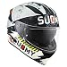Produktbild Suomy Helm Speedstar Propeller, matt Silber/schwarz, L