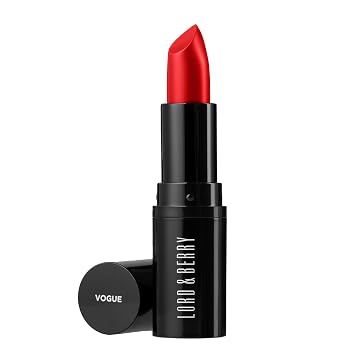 Lord and Berry Vogue Matte Lipstick - Rich, Highly Pigmented Lip Color - Infused with Papaya and Orchid Extracts - 7613 Red Queen - 0.81 oz