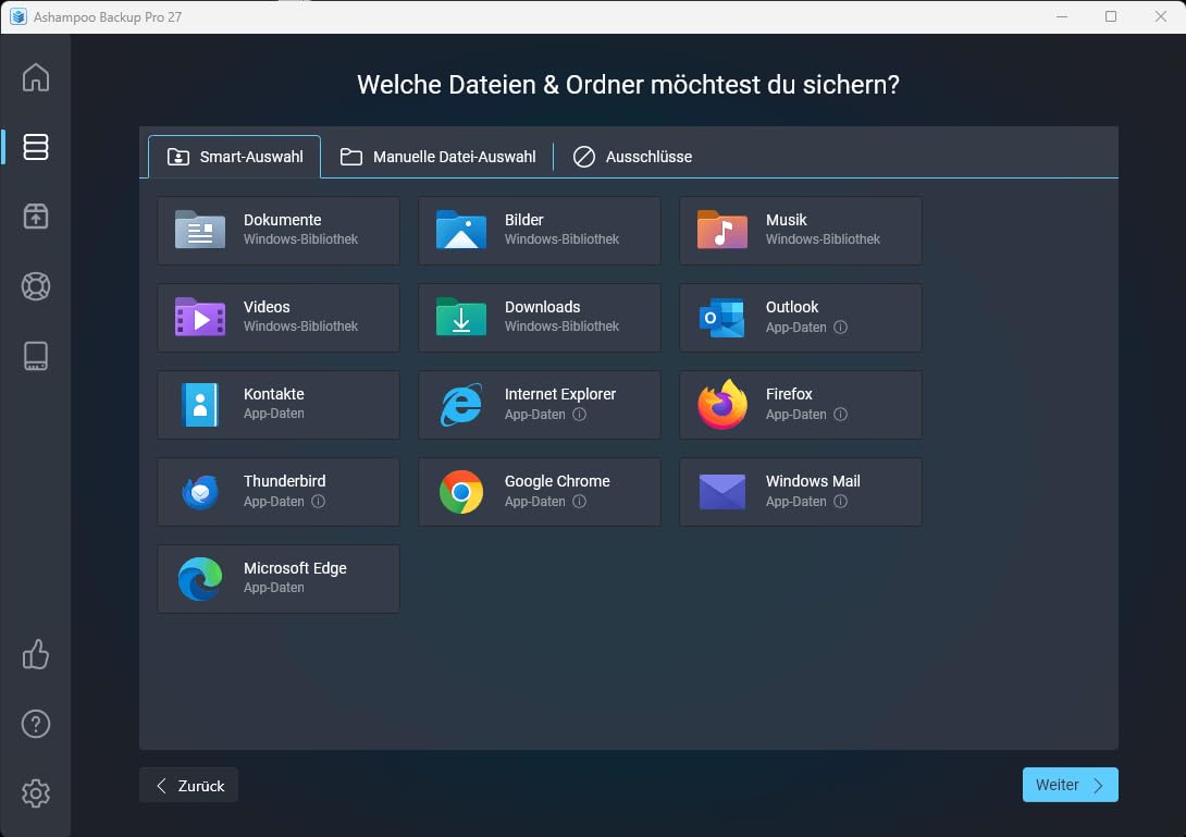 Backup Pro 27 - Datensicherung Programm, Rettung bei Malware-Befall, defekter Festplatte oder Windows Crashes - kompatibel mit Windows 11, 10
