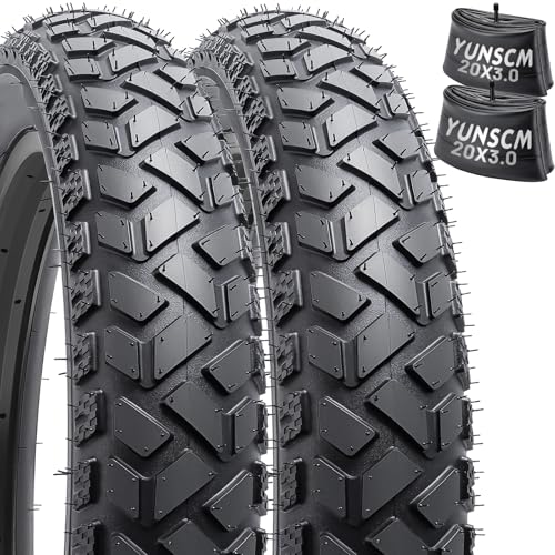Pneu e-vélo 20x3.0 tout-terrain 74-406 pneu fat bike 20 pouces et chambre à air