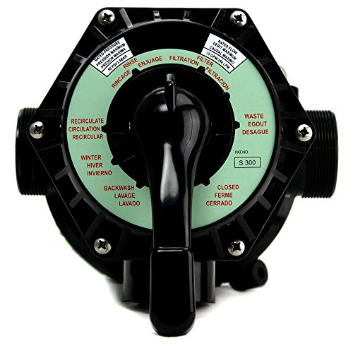 Rx Clear Radiant Sand Filter | For Above Ground Swimming Pools | 22 Inch Tank | 6-Position Valve | Comes With 1.5 Inch Threaded Connections | 220 Pound Sand Capacity | Up To 26,000 Gallons #TOP5