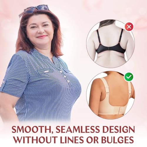 Smoothing Bra Anti Sagging Wireless Push Up Bras for Women No Underwire Full Coverage Bra Comfy Bras for Women3