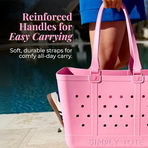 Image of Simply Southern, Large Tote Bag