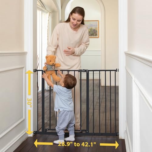 image for InnoTruth Baby Gate for Stairs 28.9-42.1