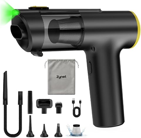 V5 Aspirateur à Main 7-en-1, 28000PA 60Min LED
