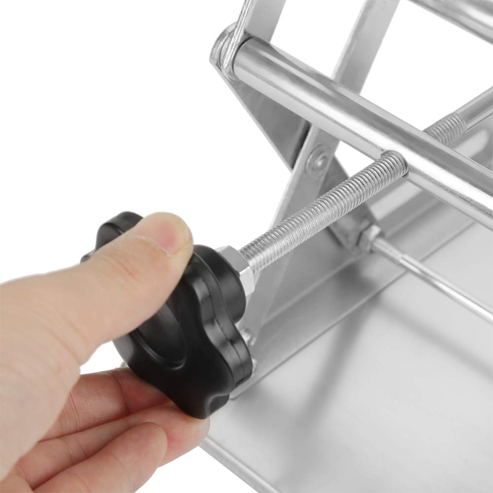 Plataforma de elevación para laboratorio de acero inoxidable SS304, estante en tijera con altura ajustable, 200 x 200 x 280 mm para equipos de laboratorio de física, química y biol