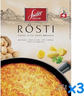 ROSTI Hash Browns 瑞士德里斯 玫瑰粉 棕色 500克x3