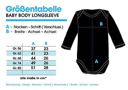 EZYshirt® Gewenste naam & nummer voor baby's | Personaliseer je T-shirt of body voor je kinderschutters | naam… - Image 4
