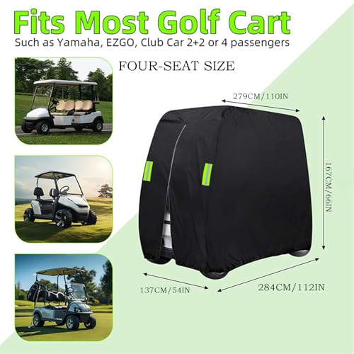 Housses de protection pour voiturettes de golf étanche et durable