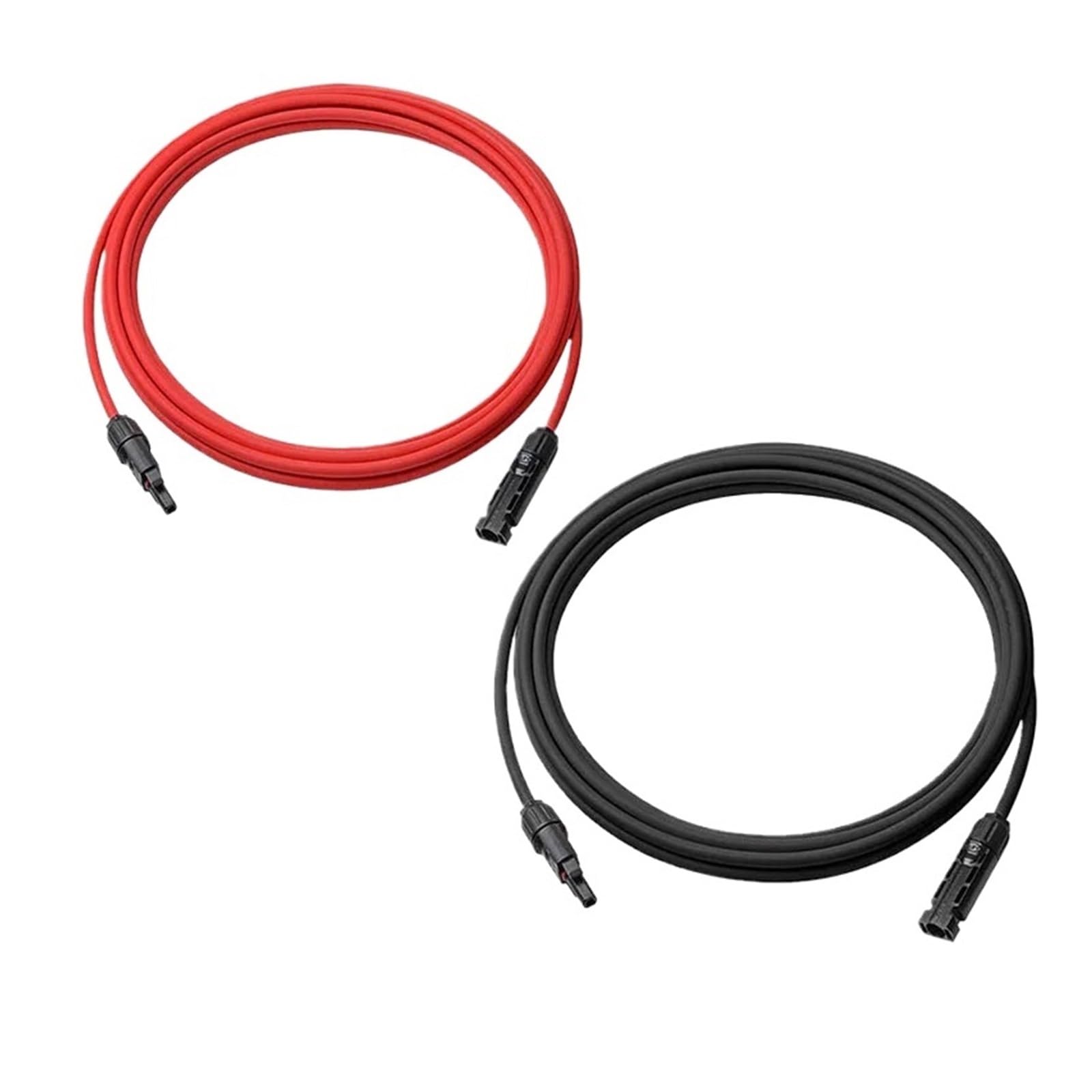 Męskie i żeńskie złącza z kablami, przedłużacz panelu słonecznego, 16/14/12, kabel do panelu słonecznego 10AWG, wodoodporne złącza do kampera, systemów PV (A, 3 m, 16 AWG-1,5 mm²)