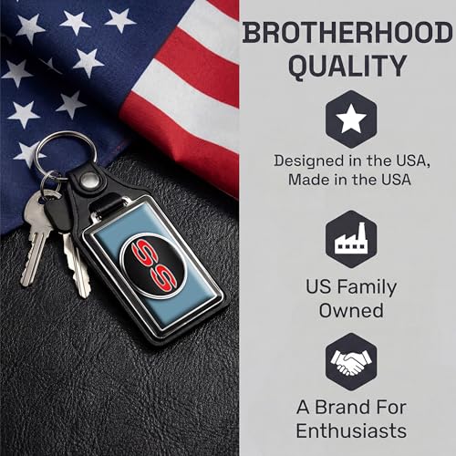 Image of Brotherhood Car Key Chain for Nova - Classic Models Keychain for Men and Women Gift Key Ring