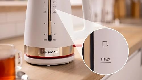 Bosch TWK4M221 kettle Electric 1.7 L 2400 W White - 2