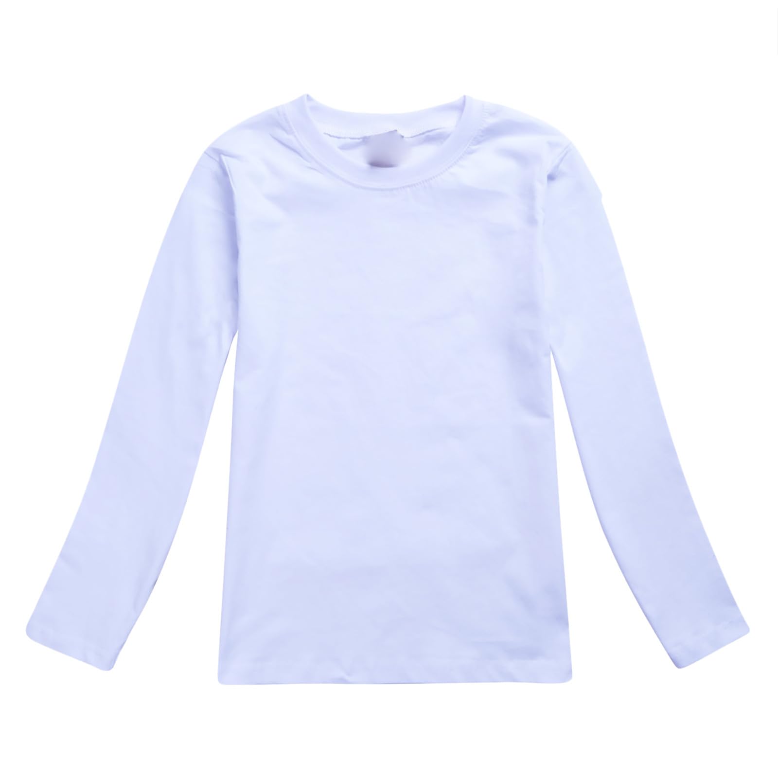 T-shirts met lange mouwen voor meisjes kinderen 2025 effen kleur workout schattige losse tops trendy herfst T-shirts casual cool t-shirt T-shirts shirts voor kinderen meisjes zomer, Geel, 11-12 jaar