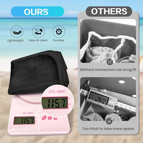 Image of XYFuuee Beach Bag Organizer Insert Divider for Medium Bogg Bag Accessories